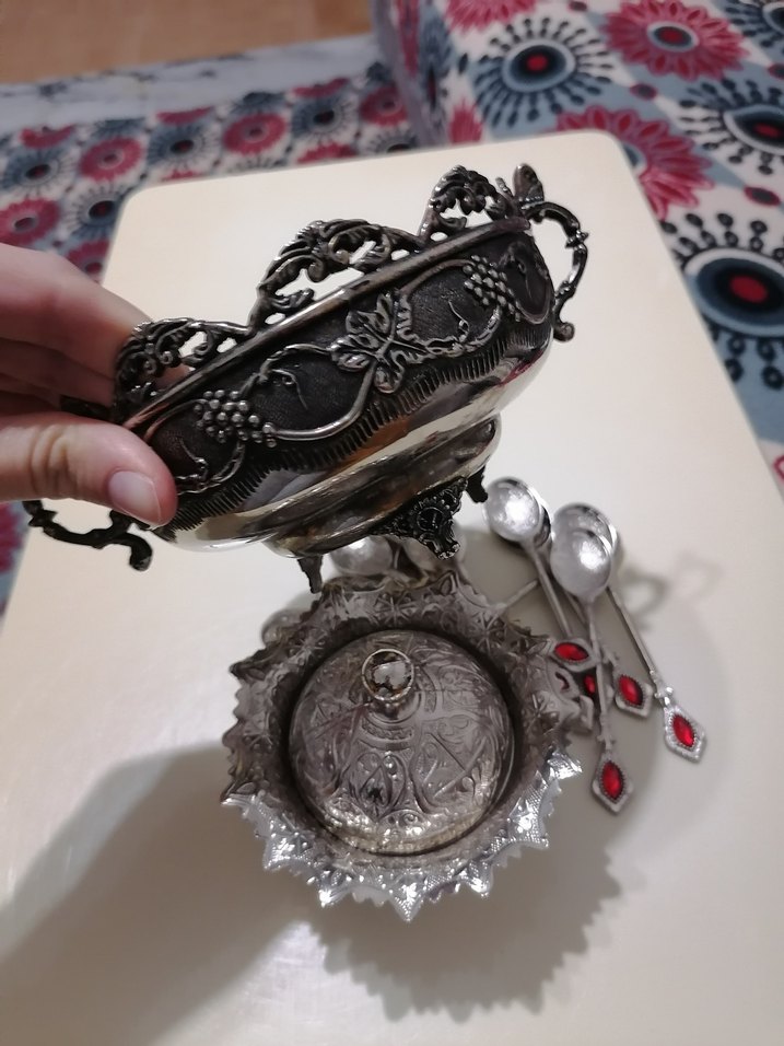 Gümüş kaplama çay kaşıkları - Görsel 3