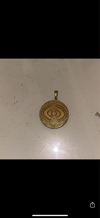 Tasarımcı vintage kolye ucu