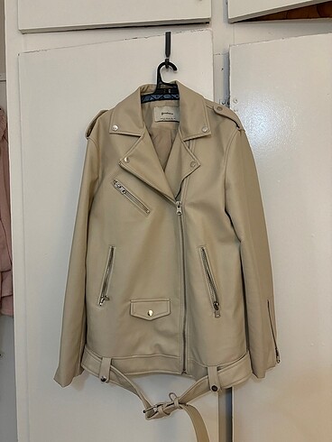 Stradivarius biker deri