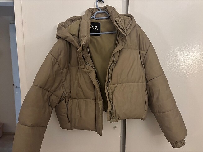 ZARA PUFFER CROP MONT