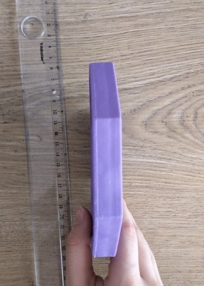 mor sekizgen pop it oyuncak  - Görsel 3