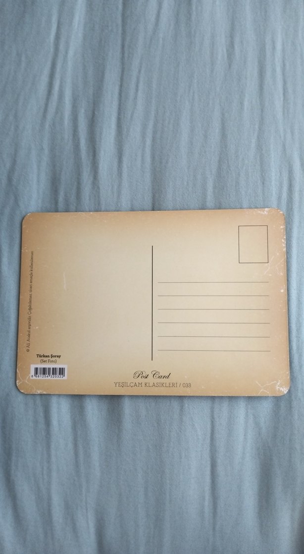 Türkan Şoray kartpostal - Görsel 2