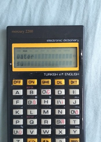 Mercury 2200 Elektronik Türkçe-İngilizce Sözlük - Görsel 3