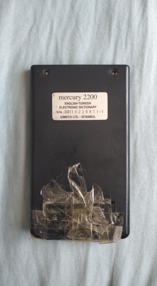 Mercury 2200 Elektronik Türkçe-İngilizce Sözlük - Görsel 4