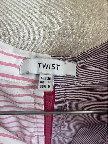 s Beden Twist gömlek