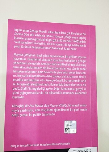  Beden Hayvan Çiftliği - George Orwell