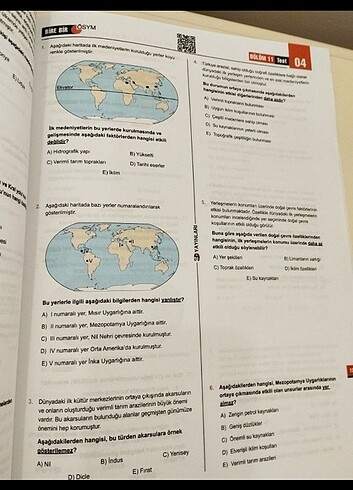  Beden Renk 3D AYT COĞRAFYA 