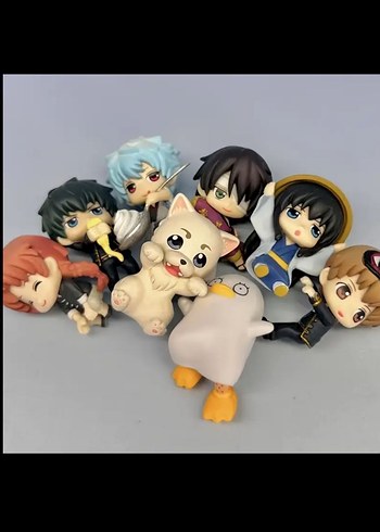 Gintama mini anime figürleri random