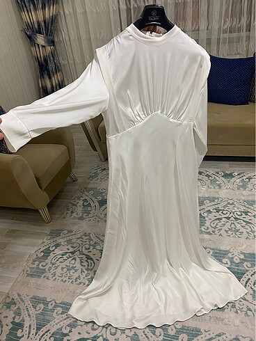 42 Beden beyaz Renk Armine beyaz elbise nikah elbisesi