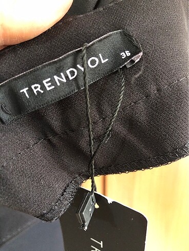 36 beden etiketli kumaş pantolon - Görsel 5