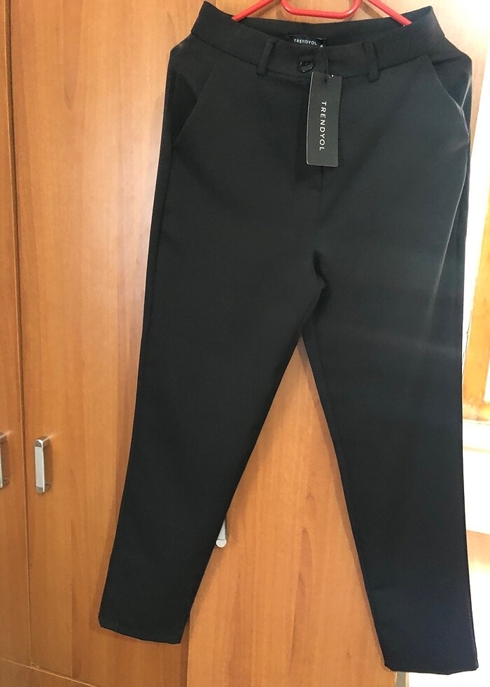 36 beden  etiketli kumaş pantolon - Görsel 2