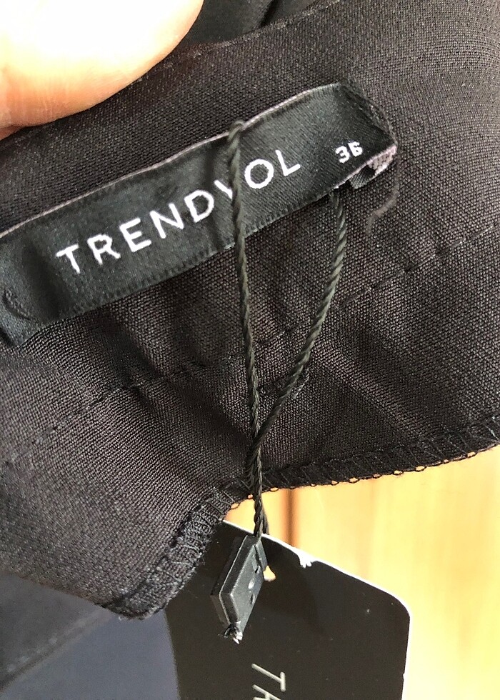 36 beden  etiketli kumaş pantolon - Görsel 5