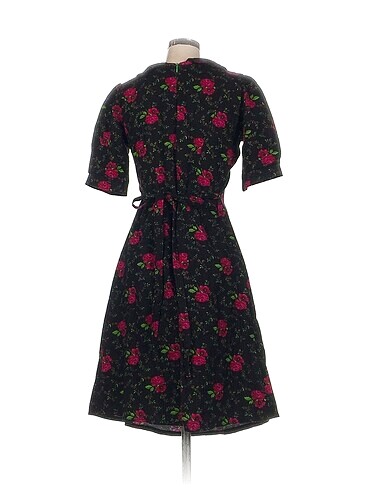 universal Beden Vintage Love Günlük Elbise %70 İndirimli.
