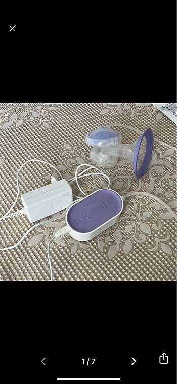 Lansinoh elektrikli göğüs pompası