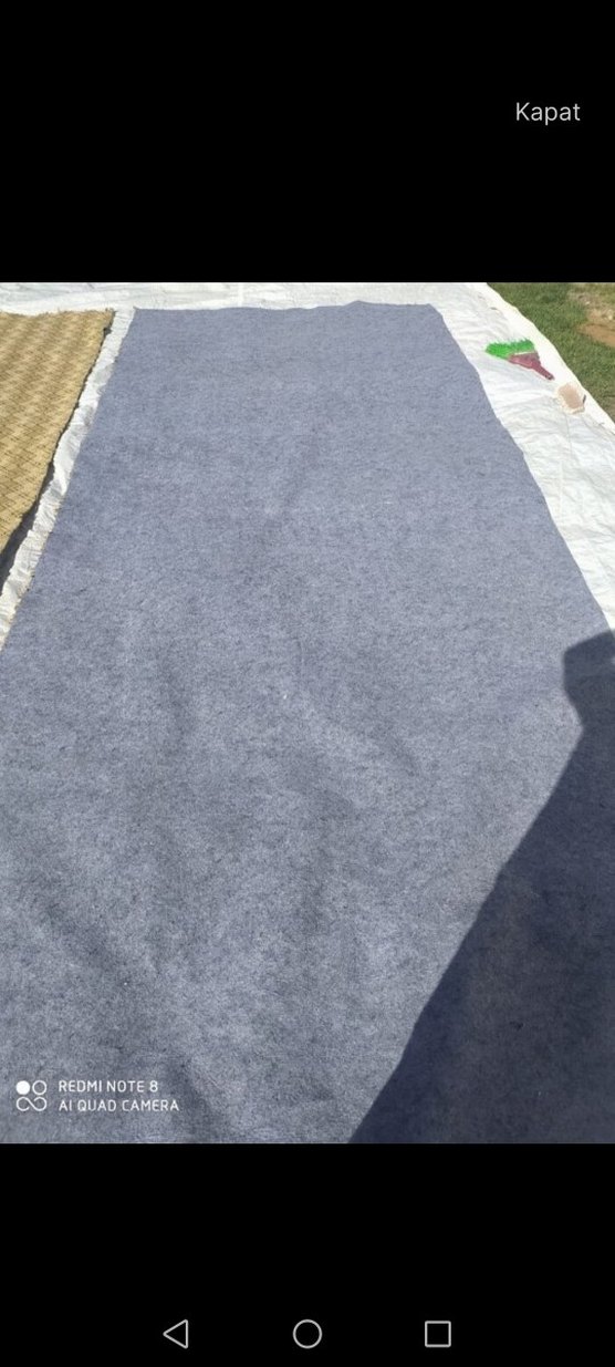 Bej Parlak Egzersiz Matı - Görsel 4