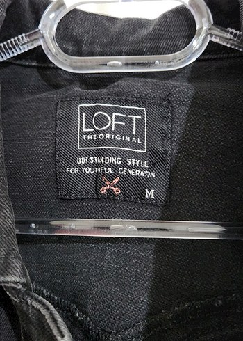 Siyah Düğmeli Kadın Denim Ceket - Görsel 3