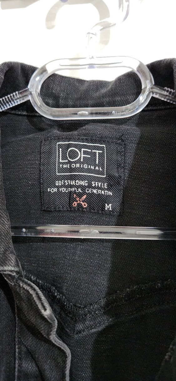 Siyah Düğmeli Kadın Denim Ceket - Görsel 3