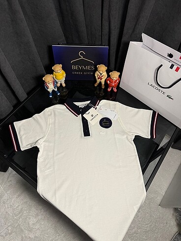 Lacoste Beyaz Polo Yaka T-shirt