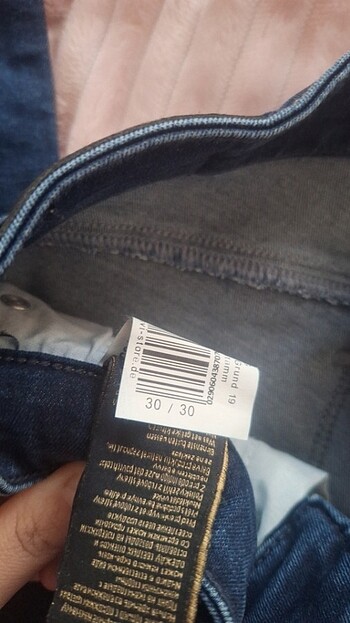 30 Beden mavi Renk Bayan Jean
