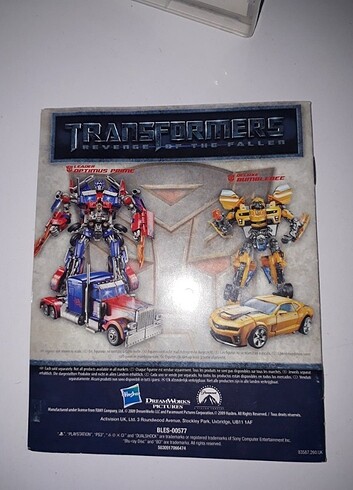 Beden Renk Transformers Revenge Of The Fallen Ps3