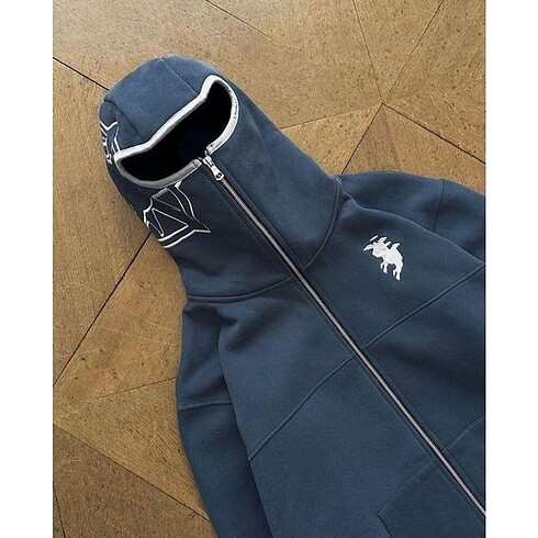 Hırka oversize lacivert unisex