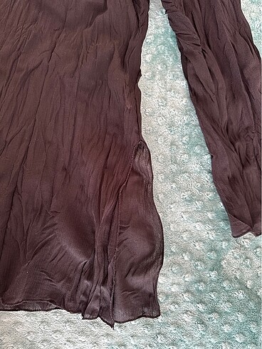 Yakası boncuk işlemeli bluz - Görsel 3