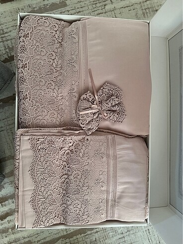 Gelin Home fransız dantel pike nevresim takımı - Görsel 2