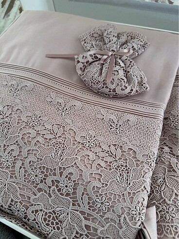 Gelin Home fransız dantel pike nevresim takımı - Görsel 6
