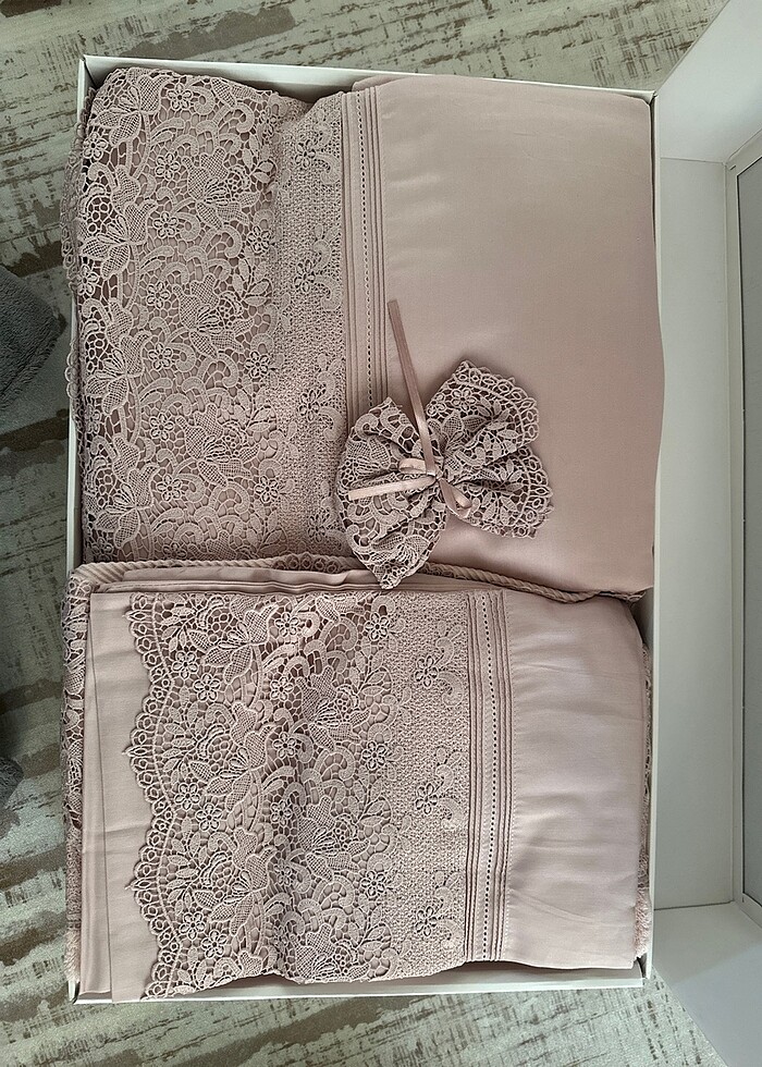 Gelin Home fransız dantel pike nevresim takımı - Görsel 2