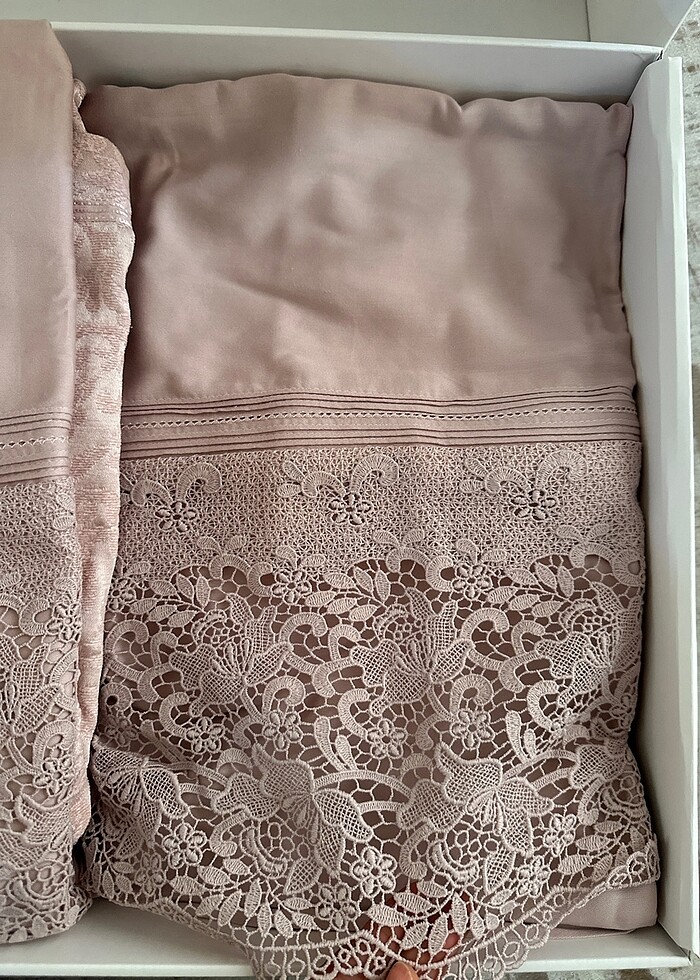 Gelin Home fransız dantel pike nevresim takımı - Görsel 4