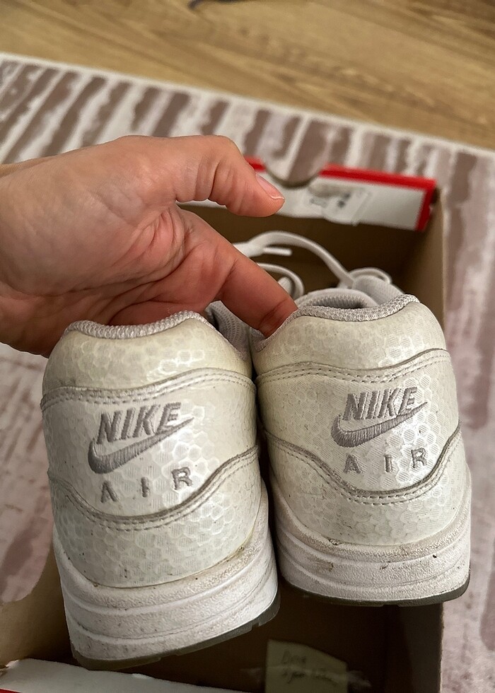 Nike air max beyaz sneakers - Görsel 3