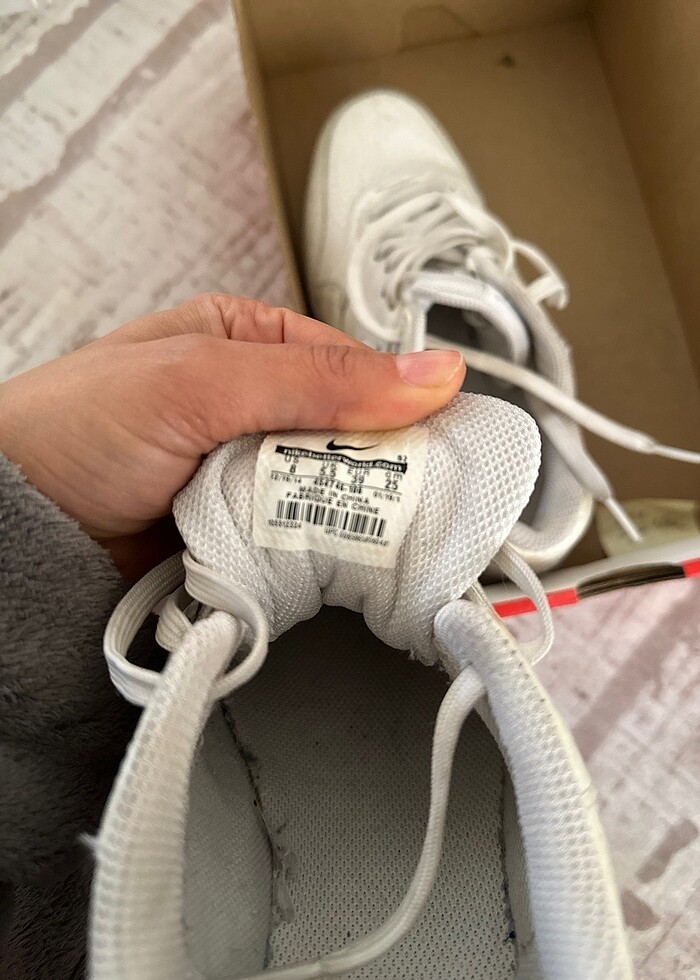 Nike air max beyaz sneakers - Görsel 4