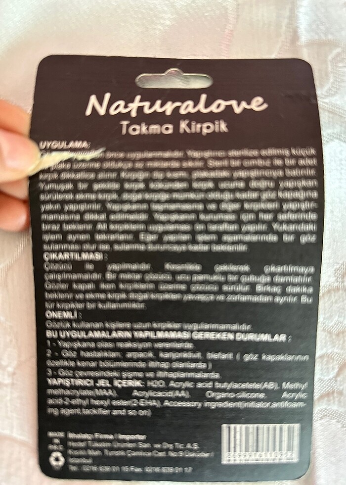 Takma kirpik - Görsel 2