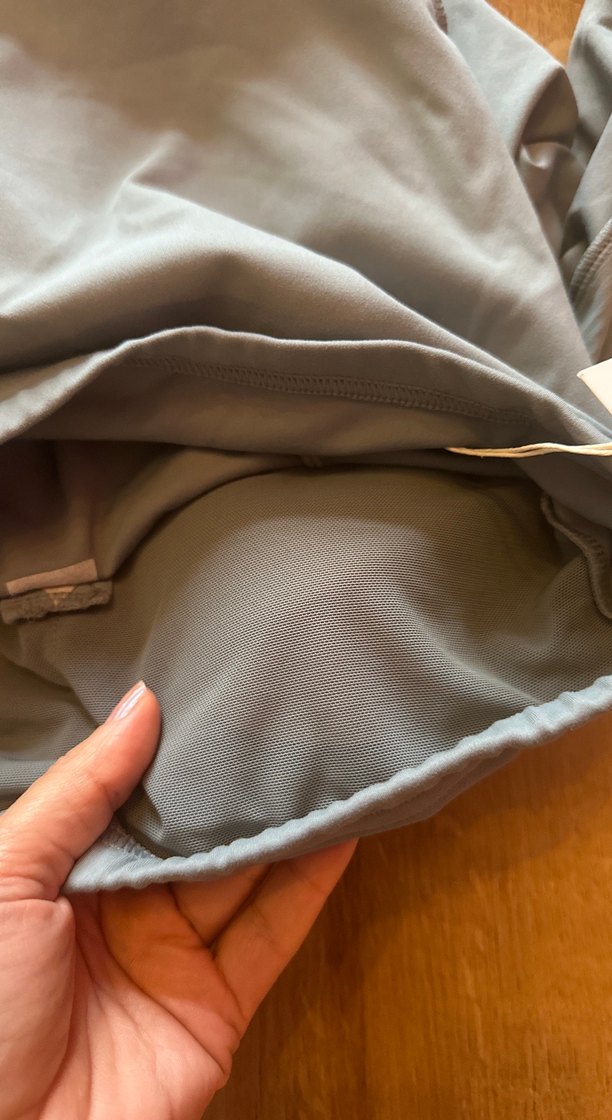 Oysho Gri Yarım Fermuarlı Spor Üst - Görsel 5