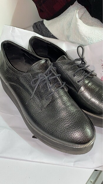 40 Beden loafer kadin ayakkabi