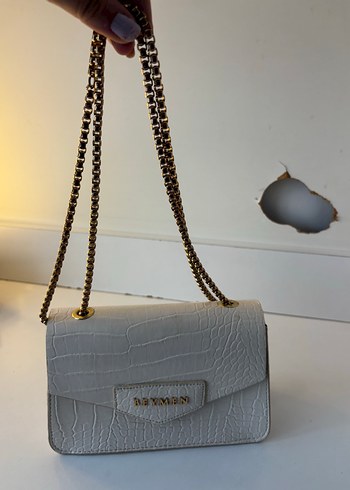 beymen beyaz çanta - Görsel 2