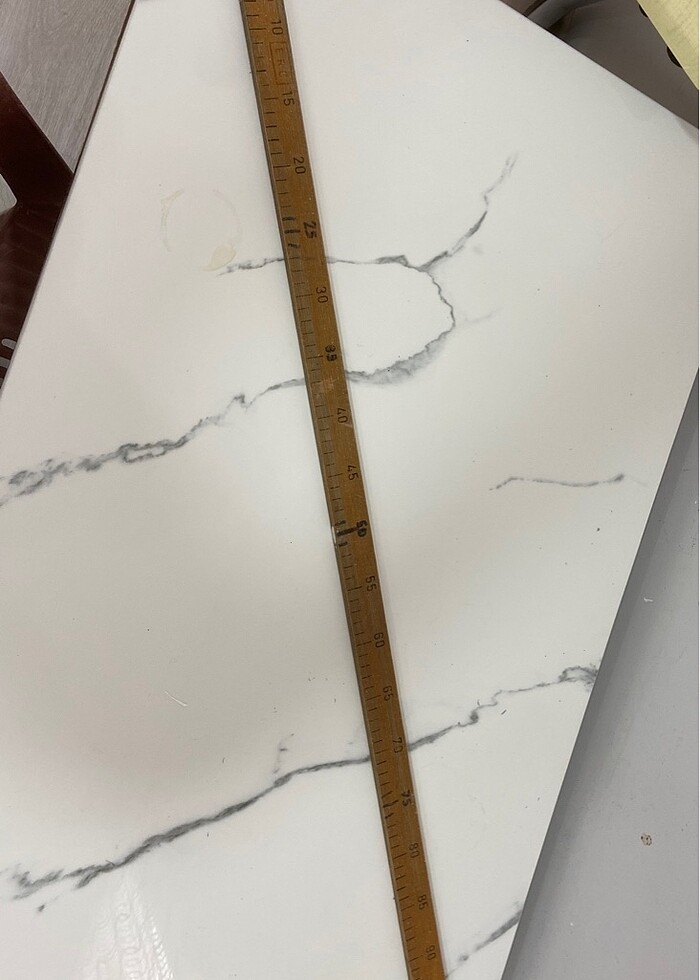 95 cm tahta cetvel - Görsel 3