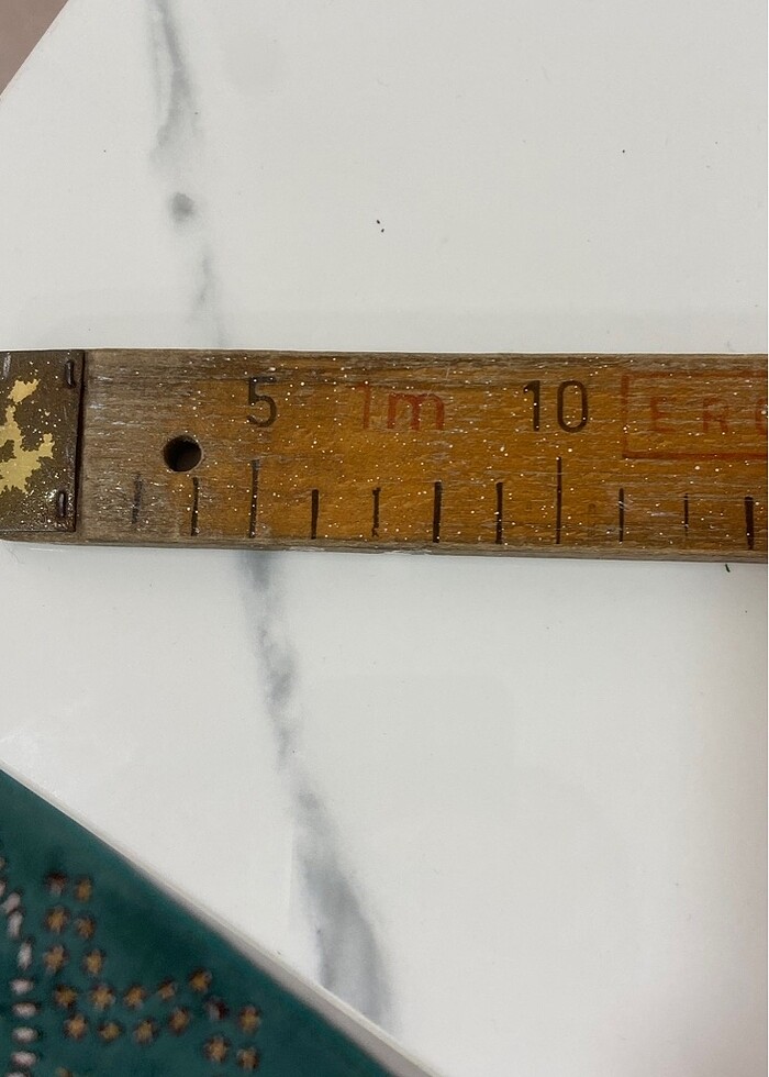 95 cm tahta cetvel - Görsel 5