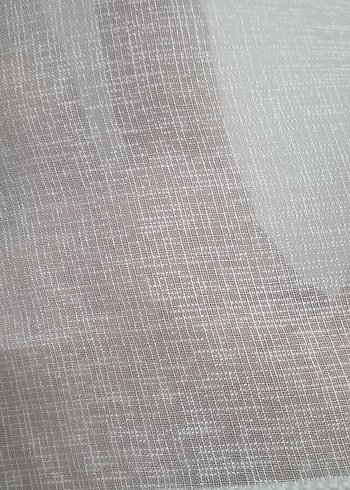 naturel rengi düz perde - Görsel 4