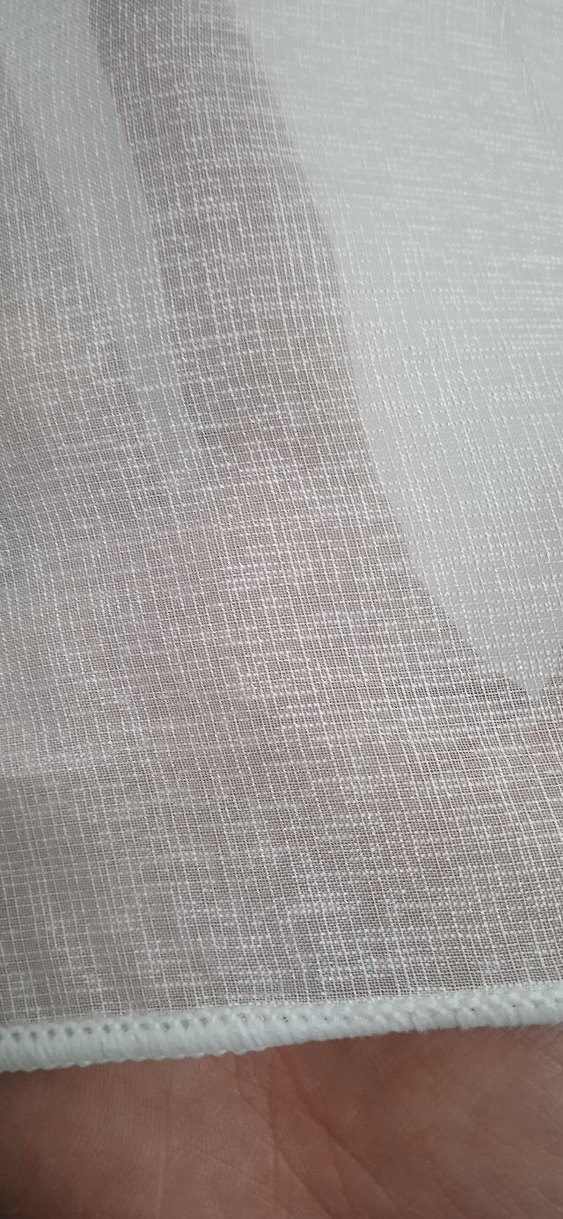 naturel rengi düz perde - Görsel 4