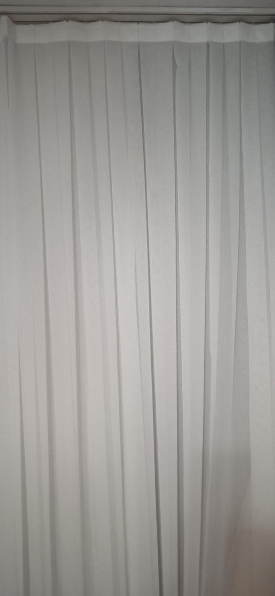 naturel rengi düz perde - Görsel 5