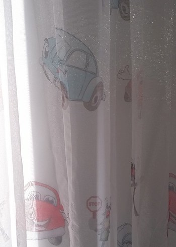 natural i Çocuk Odası Tül Perde - Görsel 7