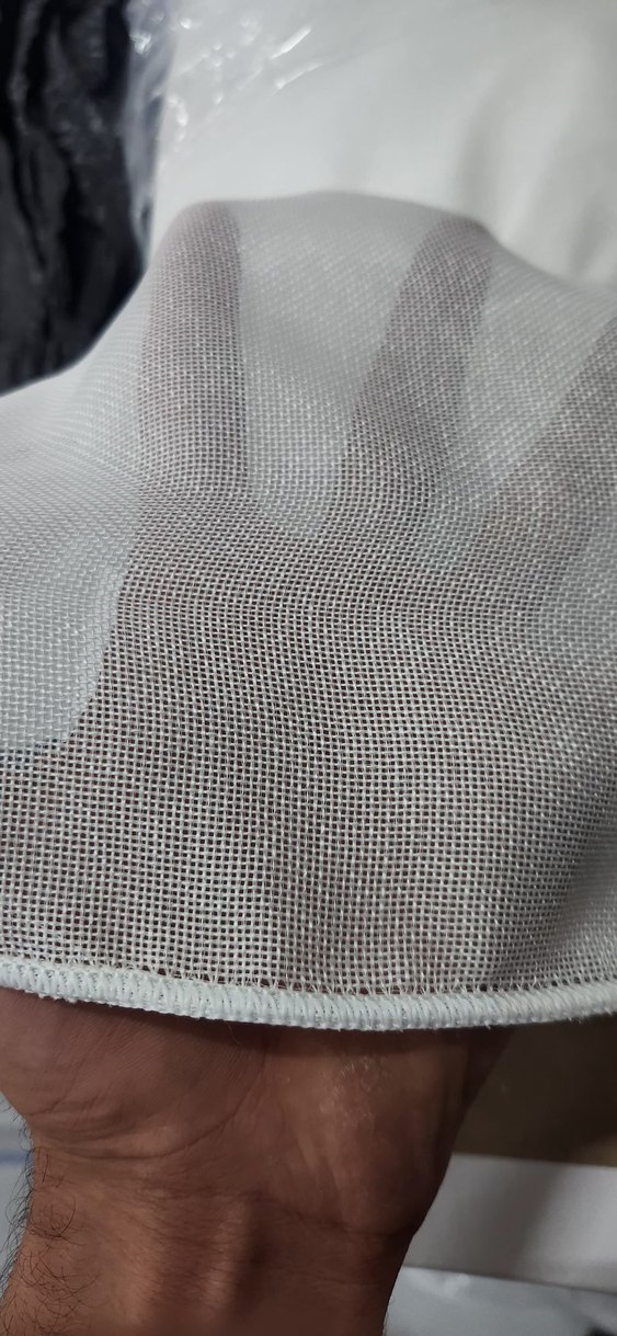 natural tül perde - Görsel 3