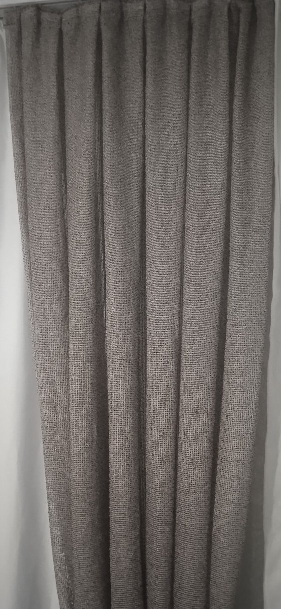 krem karamel Düz Fon Perde - Görsel 3