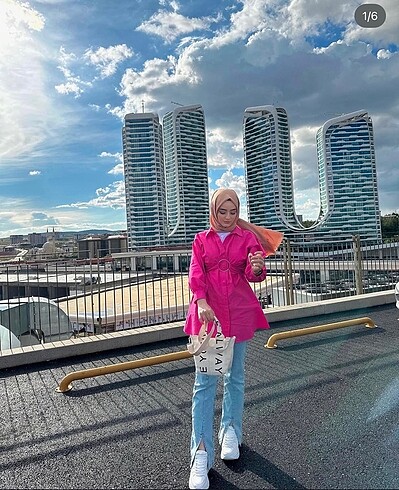 Gömlek tunik - Görsel 2