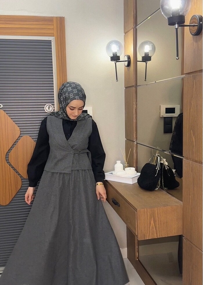 Yelekli takım - Görsel 4