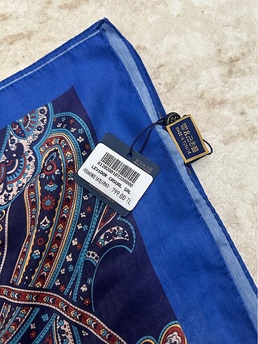 Levidor etnik desen şal - Görsel 3