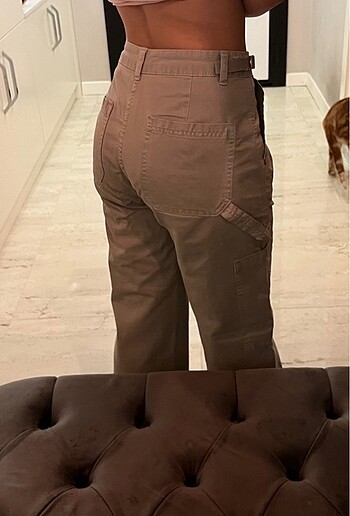 34 Beden camel Renk kot / kargo pantolon