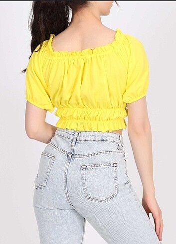 sarı bluz - Görsel 2