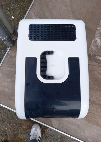 Kediler için kapaklı taşıma ve tuvalet kutusu - Görsel 2